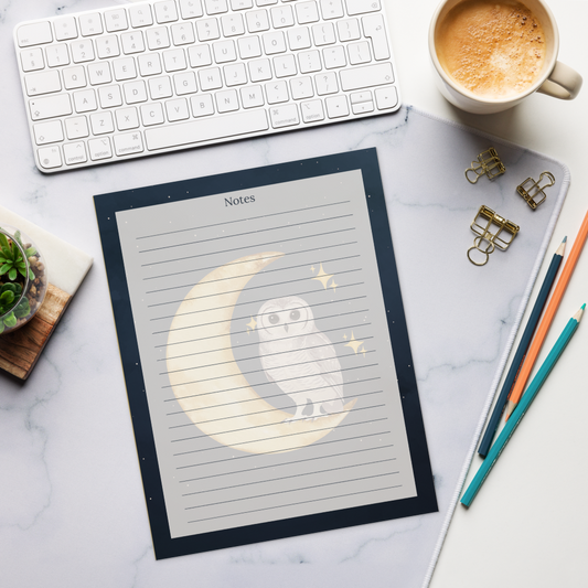 Celestial Owl Tearaway Notepad